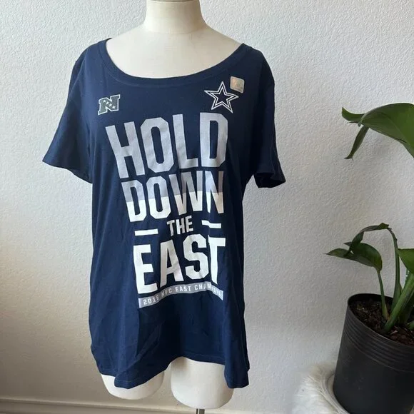 Nike Tops Nike Dallas Cowboys 26 Nfc East Champions Tshirt